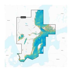 Sydöstra Sverige - sjökort