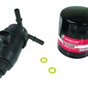 100-timmars servicesats till nya V6 3,4 L och V8 4,6L Mercury utombordare