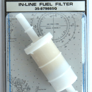 In-line bränslefilter för mercury 30-115 hk 4-takt och Verado 135-300 hk