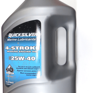Quicksilver 4-taktsolja 25W-40 inombordare 4L